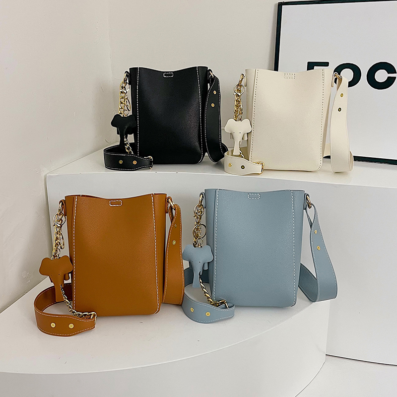 轻奢都市水桶DIY手工包简约休闲自制莫兰迪材料包单肩斜跨亲手做