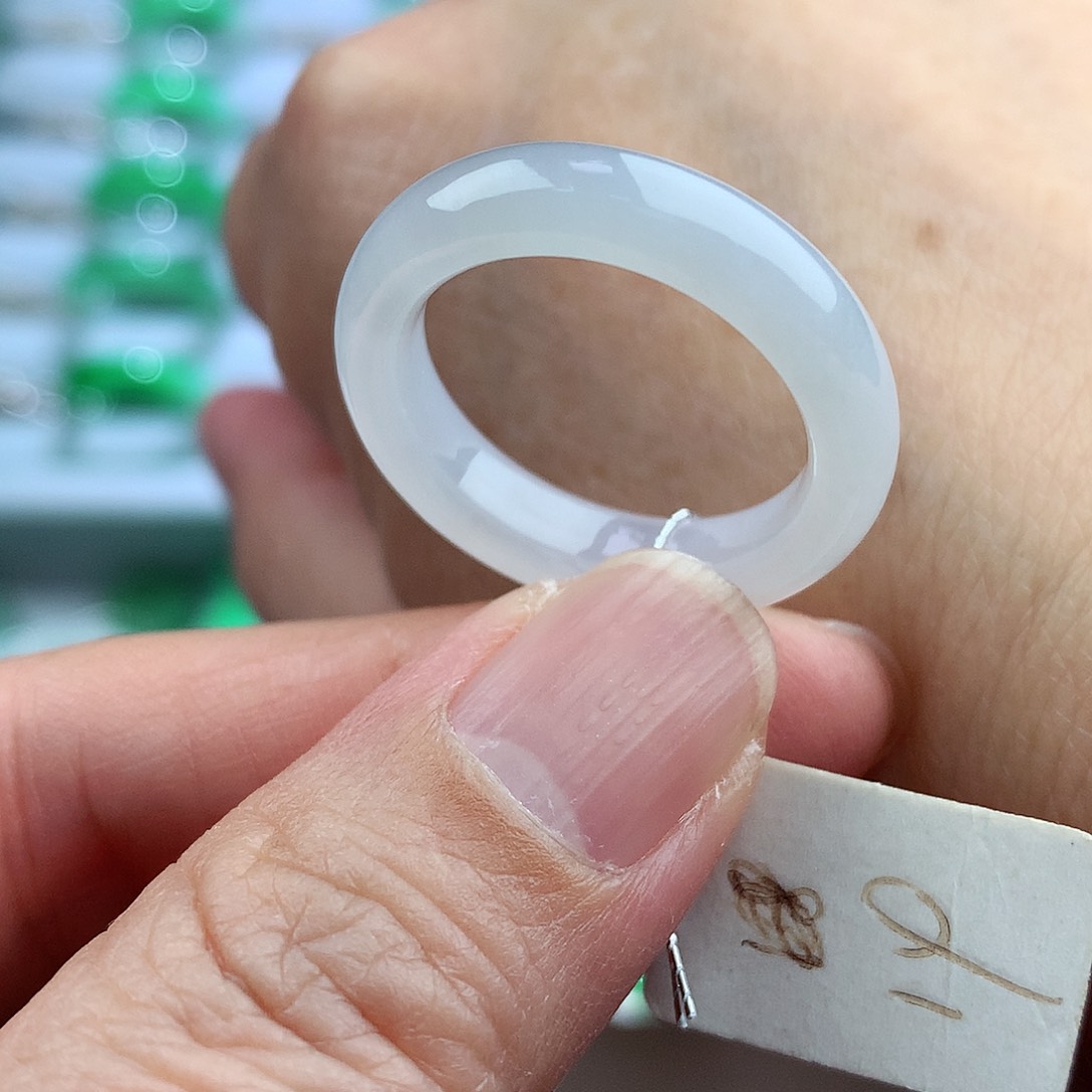 未镶嵌戒指翡翠19号