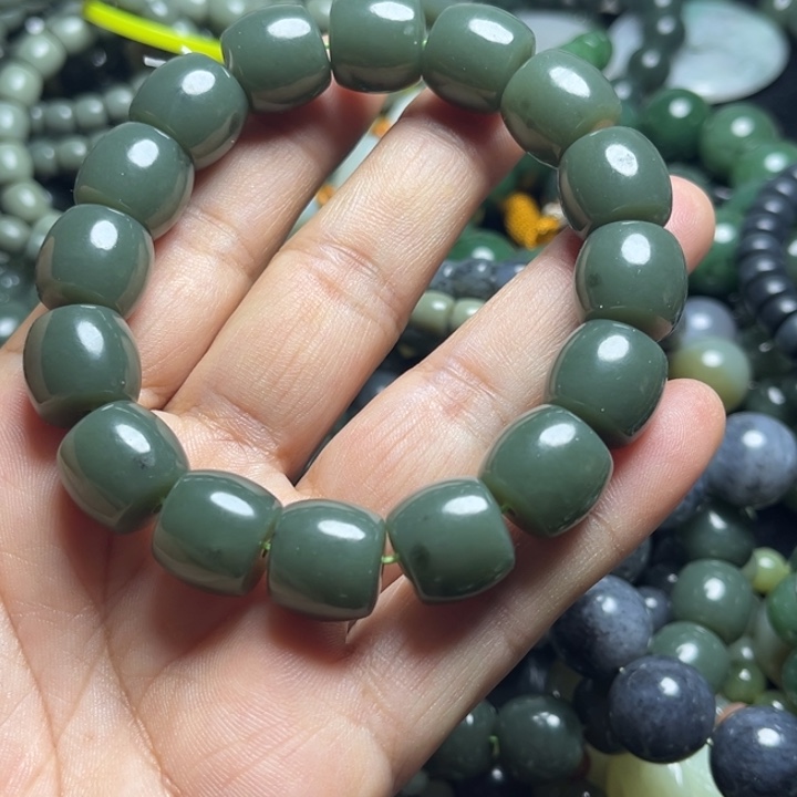 和田玉手串未镶嵌何**戀14