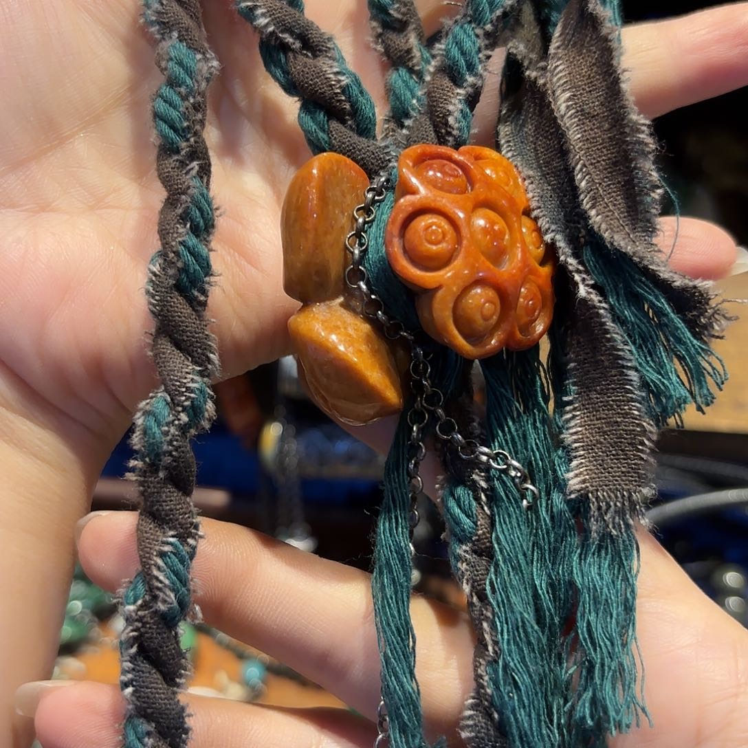 翡翠颈饰未镶嵌原创