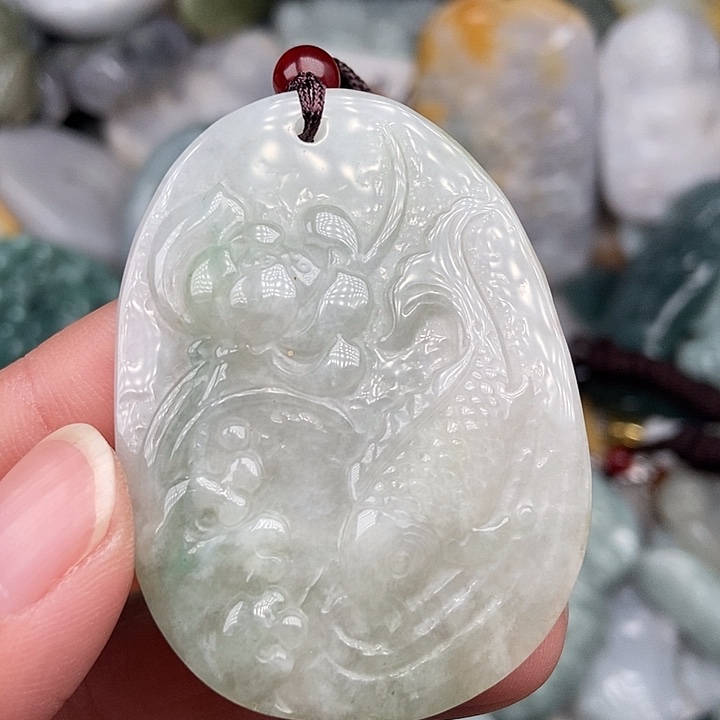 颈饰未镶嵌翡翠翡翠