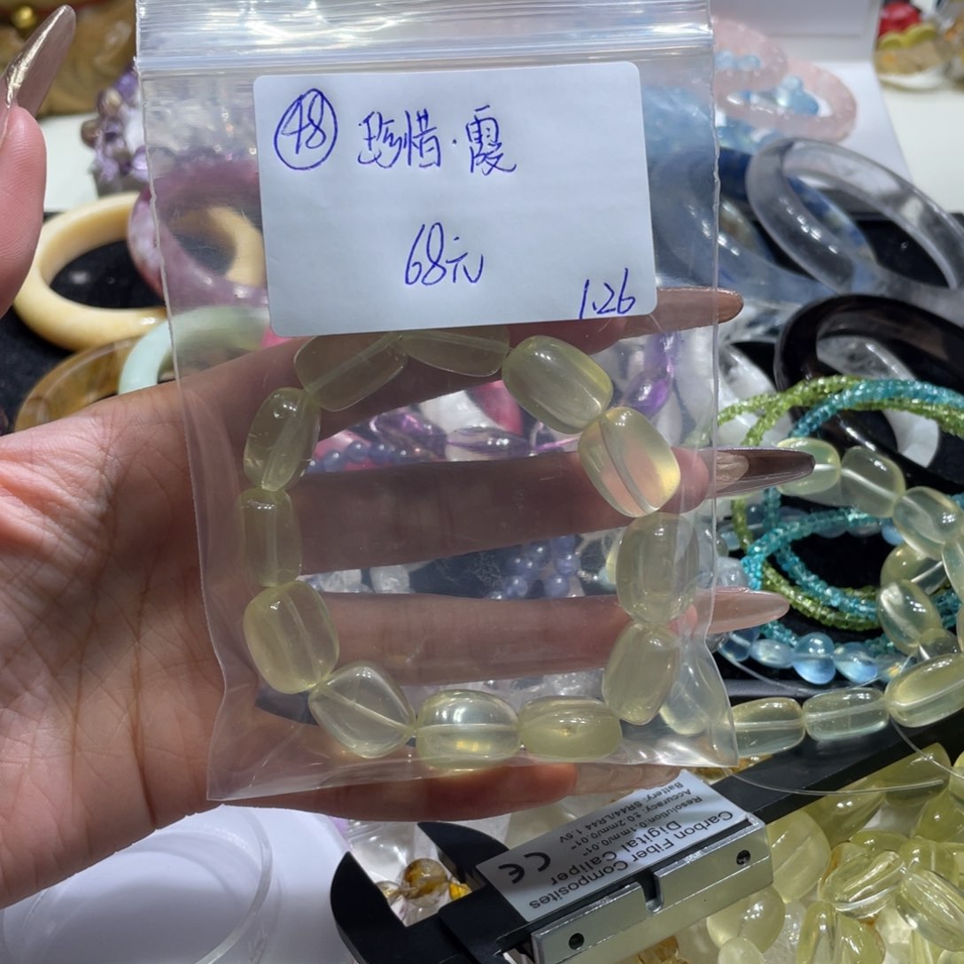 水晶手链未镶嵌手串