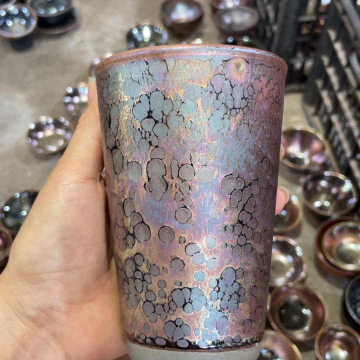 茶盏建阳建盏微瑕可乐杯