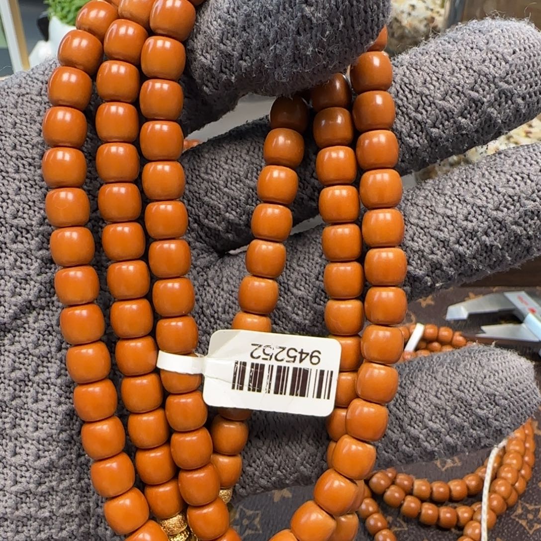 津***勇橄榄核吊坠老挝8.0mm全品108