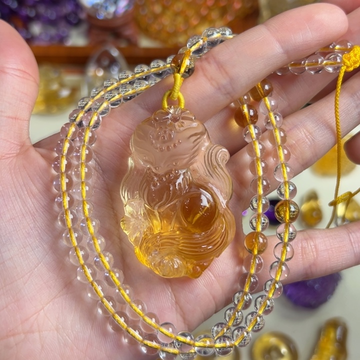 水晶吊坠(赠链)未镶嵌