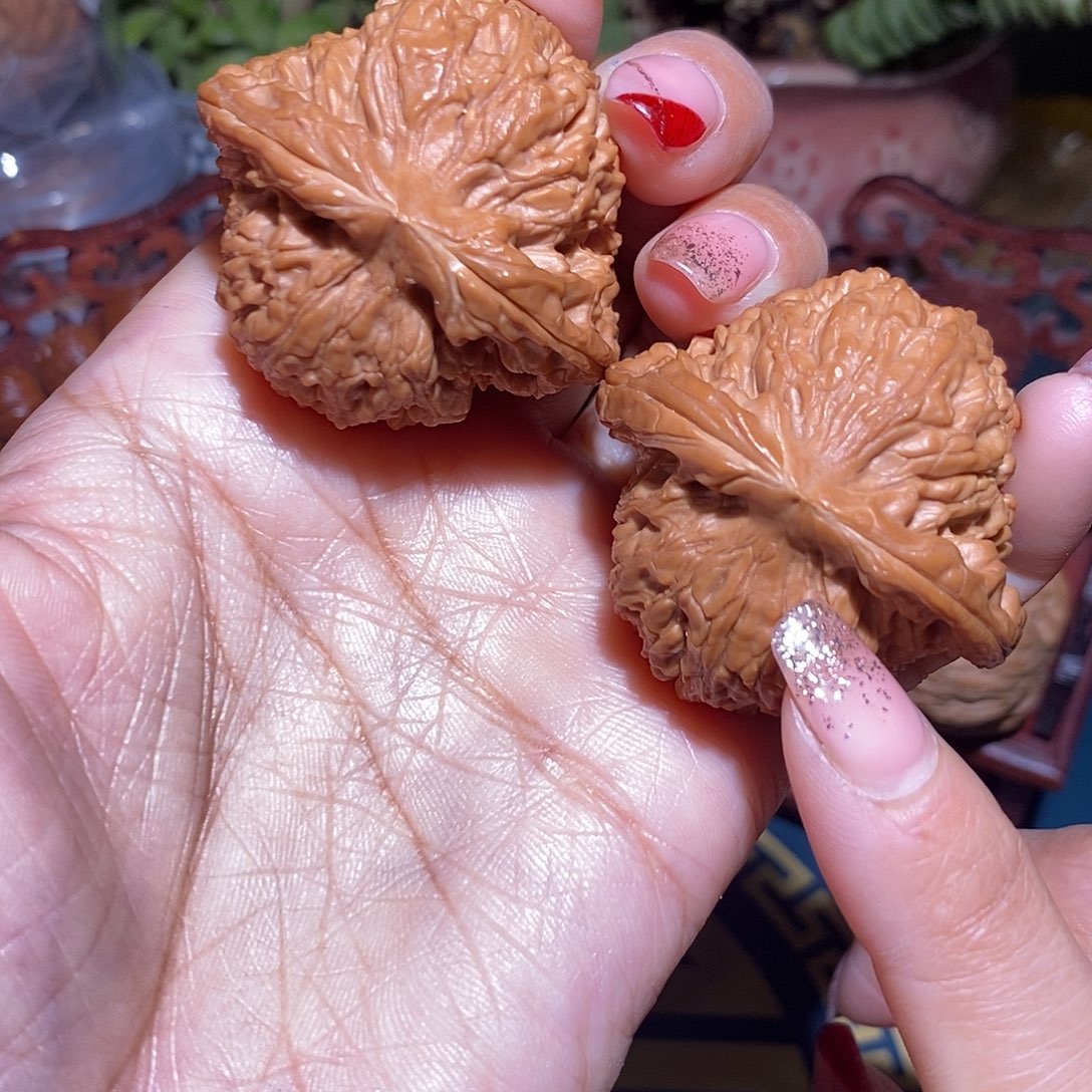 文玩核桃把件44南疆石