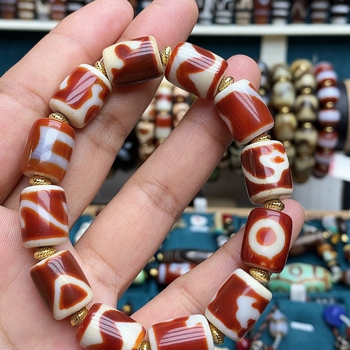 玛瑙/玉髓手链合金