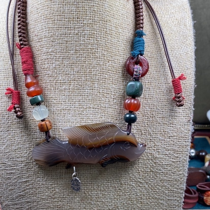 【闪购商品】玛瑙/玉髓颈饰未镶嵌