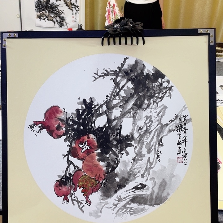 国画张圣敏先生纯手绘作品