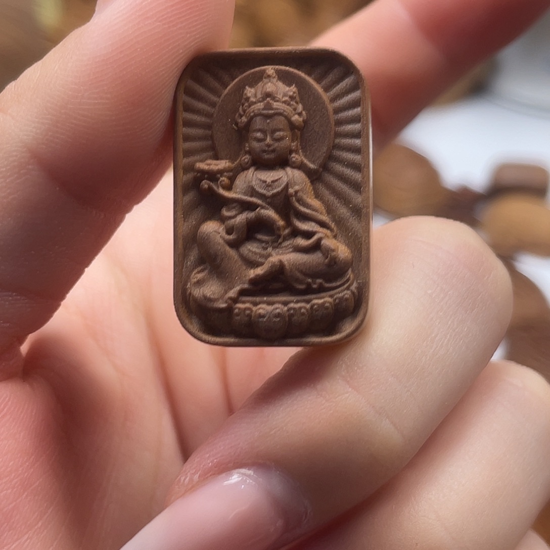 檀香木大势至菩萨