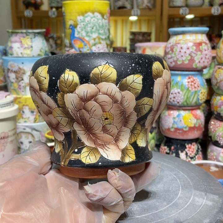 景德镇艺术手绘作品