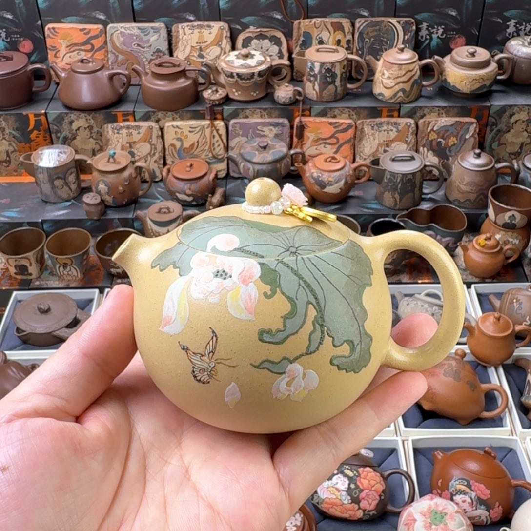 茶壶紫砂200cc本山绿西施