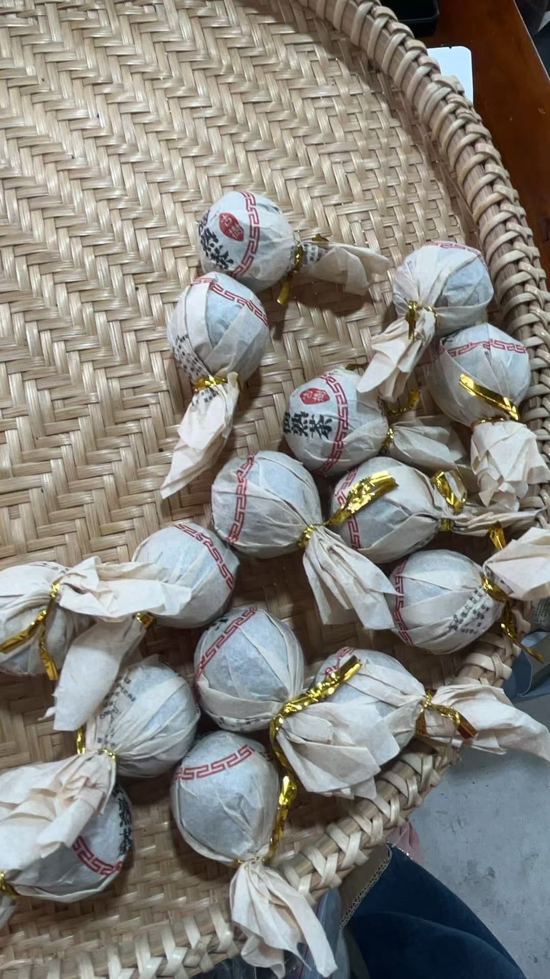 【522】2020年 懂过 头春 熟茶龙珠