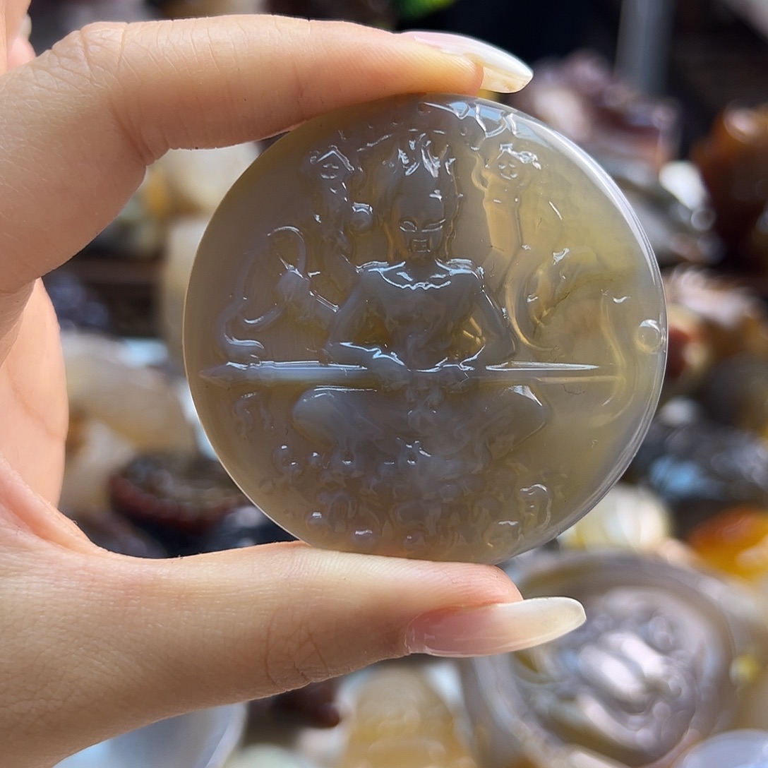 玛瑙/玉髓未镶嵌颈饰