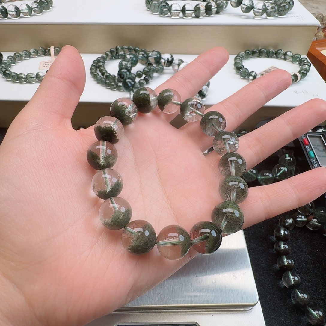 水晶手链未镶嵌a**y天然