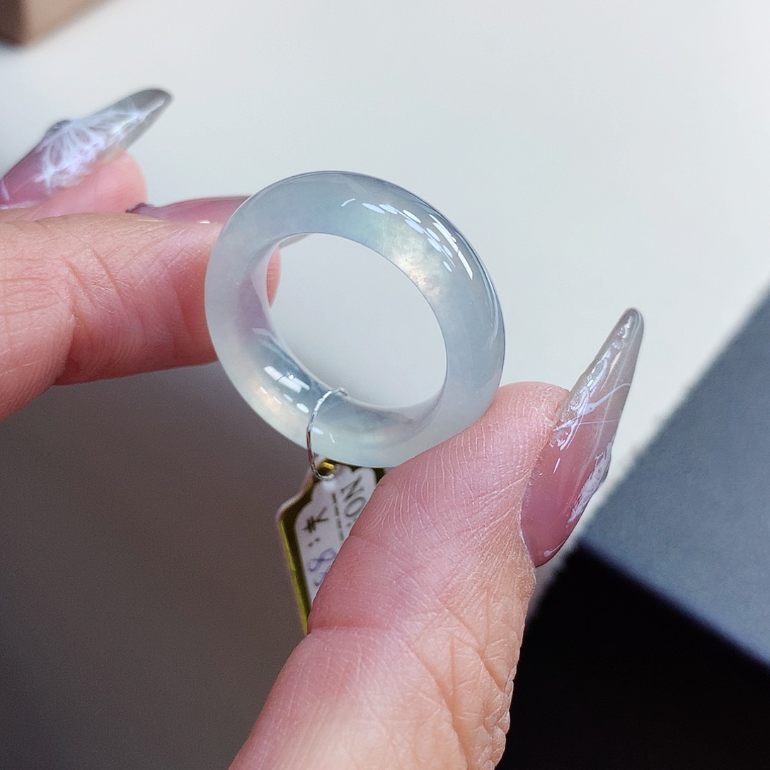 翡翠戒指未镶嵌17号