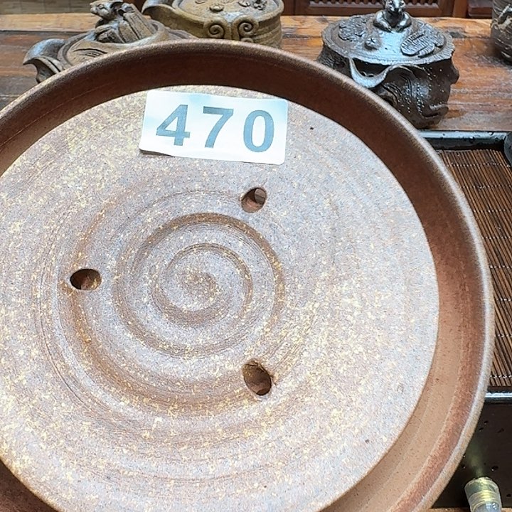 纯手工制作粗陶茶具