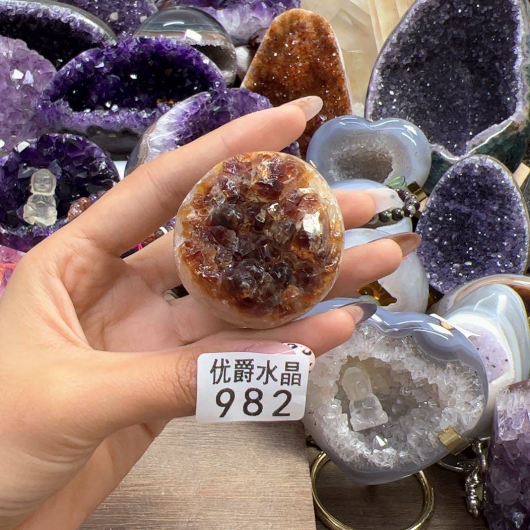 未镶嵌大型摆件（非配饰）紫晶982