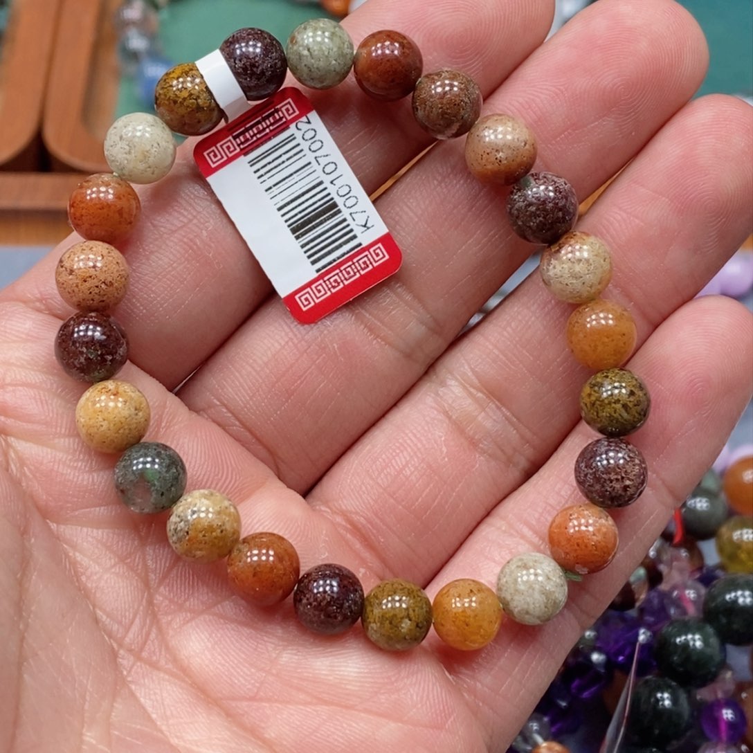 水晶手串未镶嵌天然