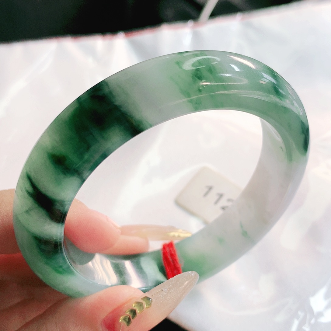 未镶嵌手镯翡翠1124