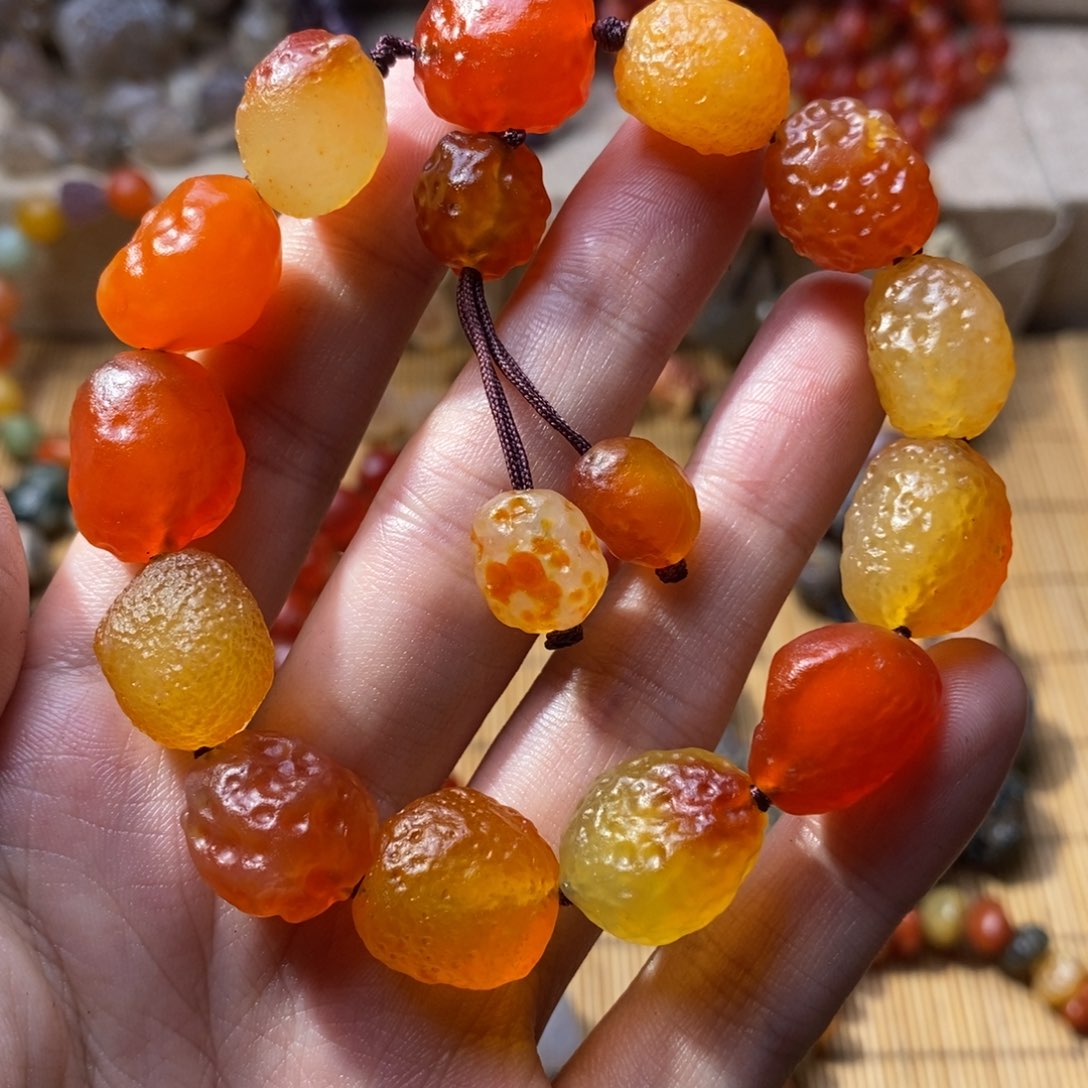 玛瑙/玉髓手链未镶嵌
