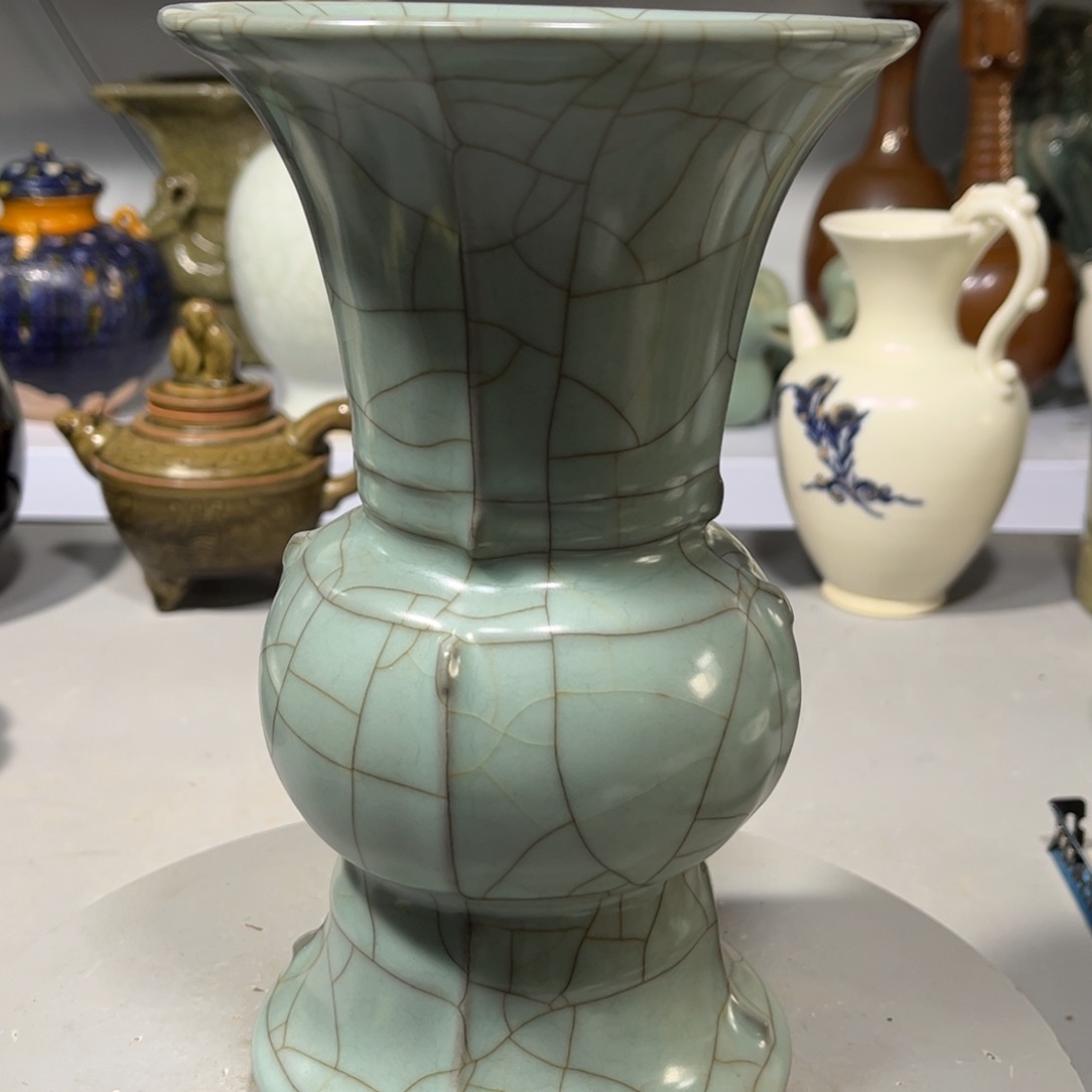 瓶官窑瓶子品相完美