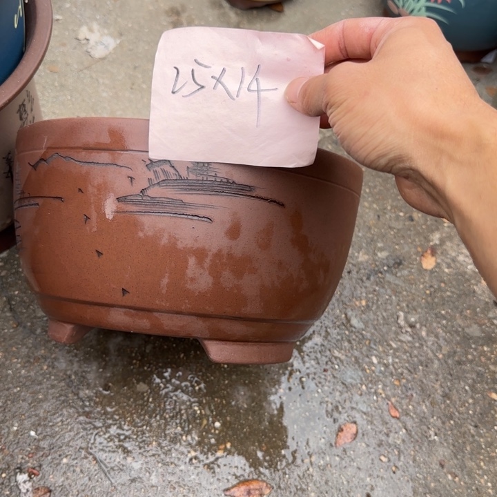 紫砂花盆特价商品
