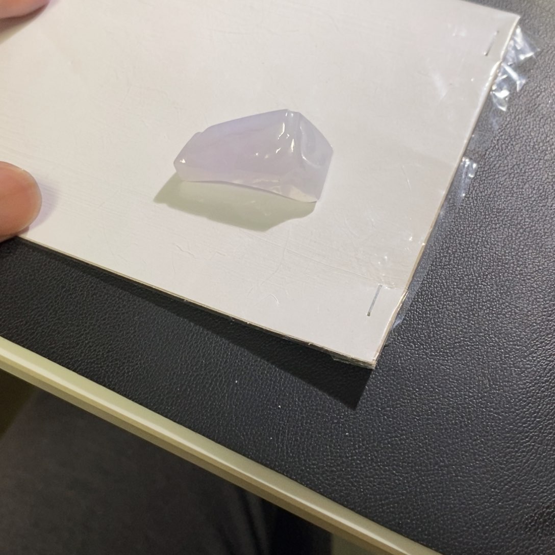 定制翡翠未镶嵌冰胶淡春味手牌料