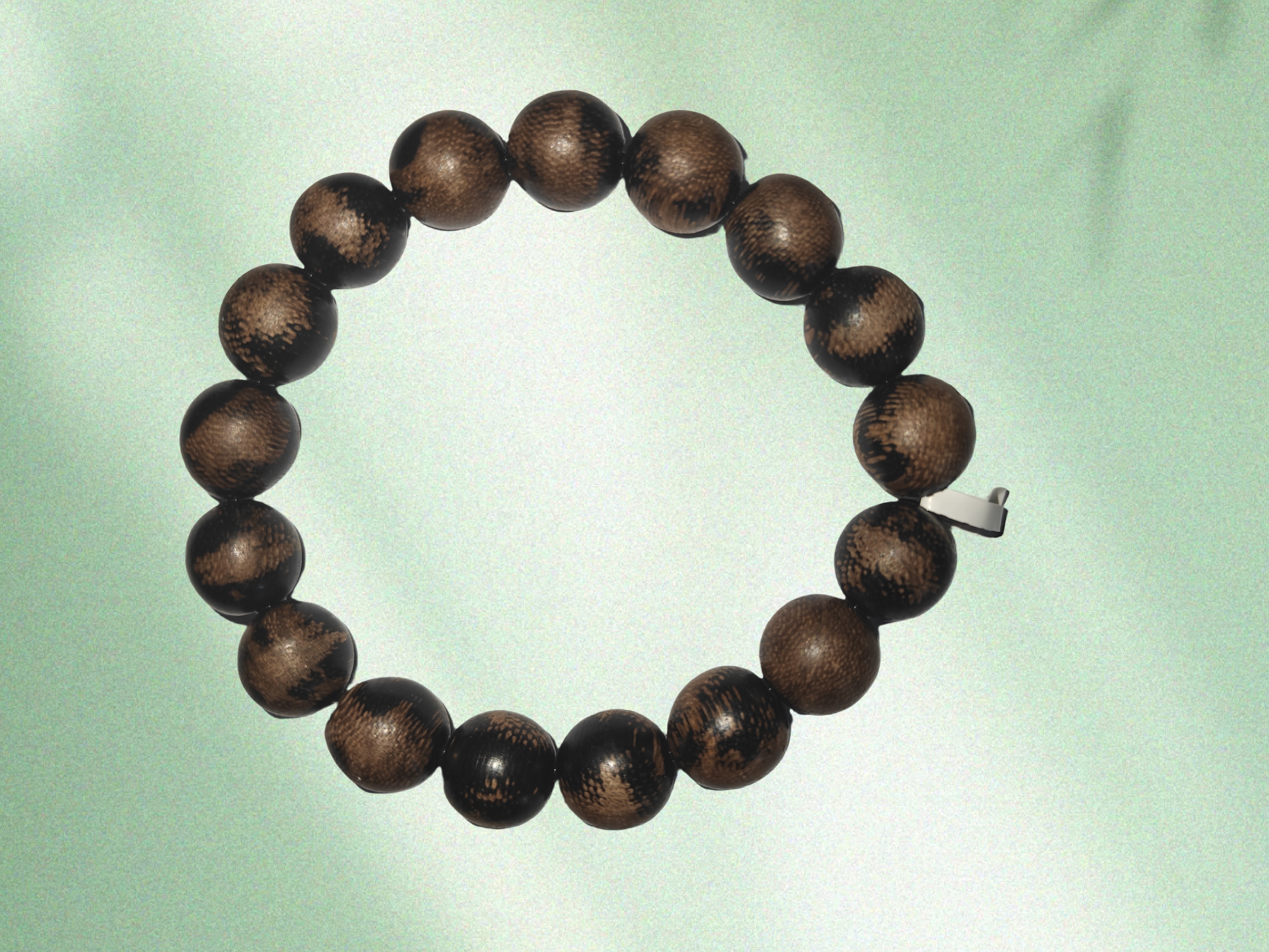 增香沉香木黑其龙鳞时尚高端单圈