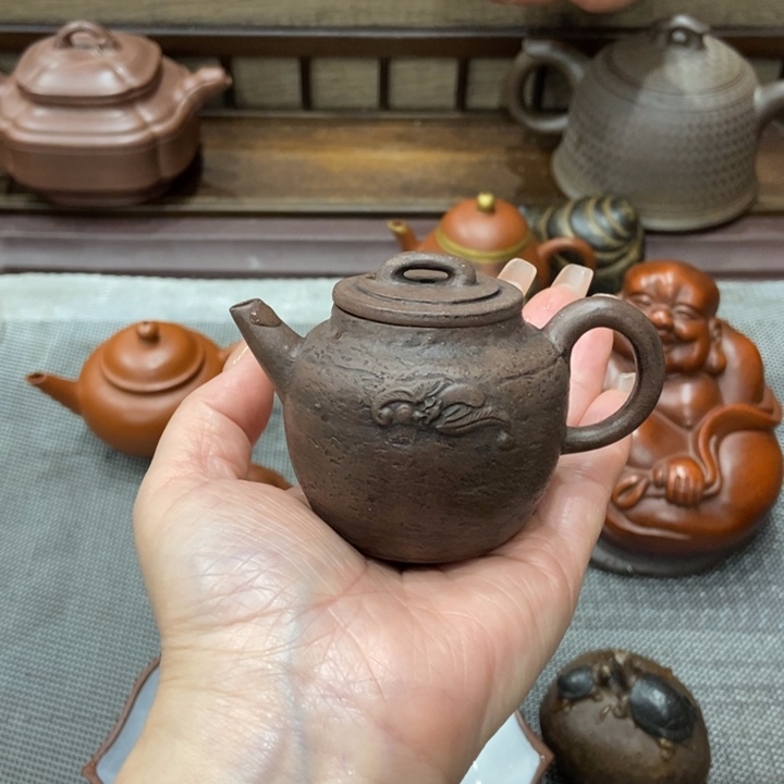 小***代紫砂茶宠宜兴紫砂