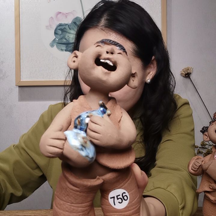 粗砂羲娲娃系列作品站男娃