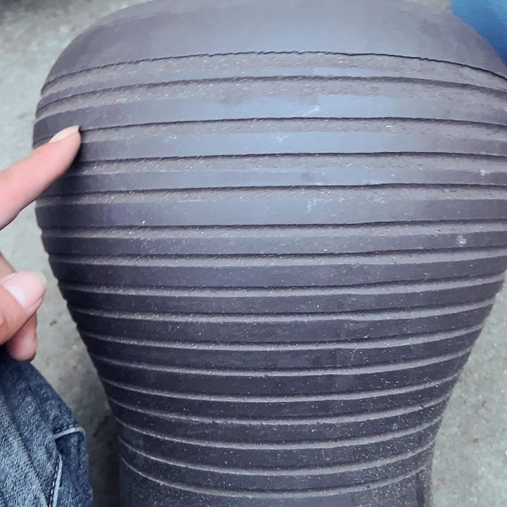 紫砂花盆高约29口约20