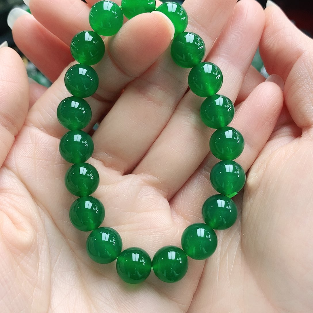 玛瑙/玉髓手链10mm未镶嵌