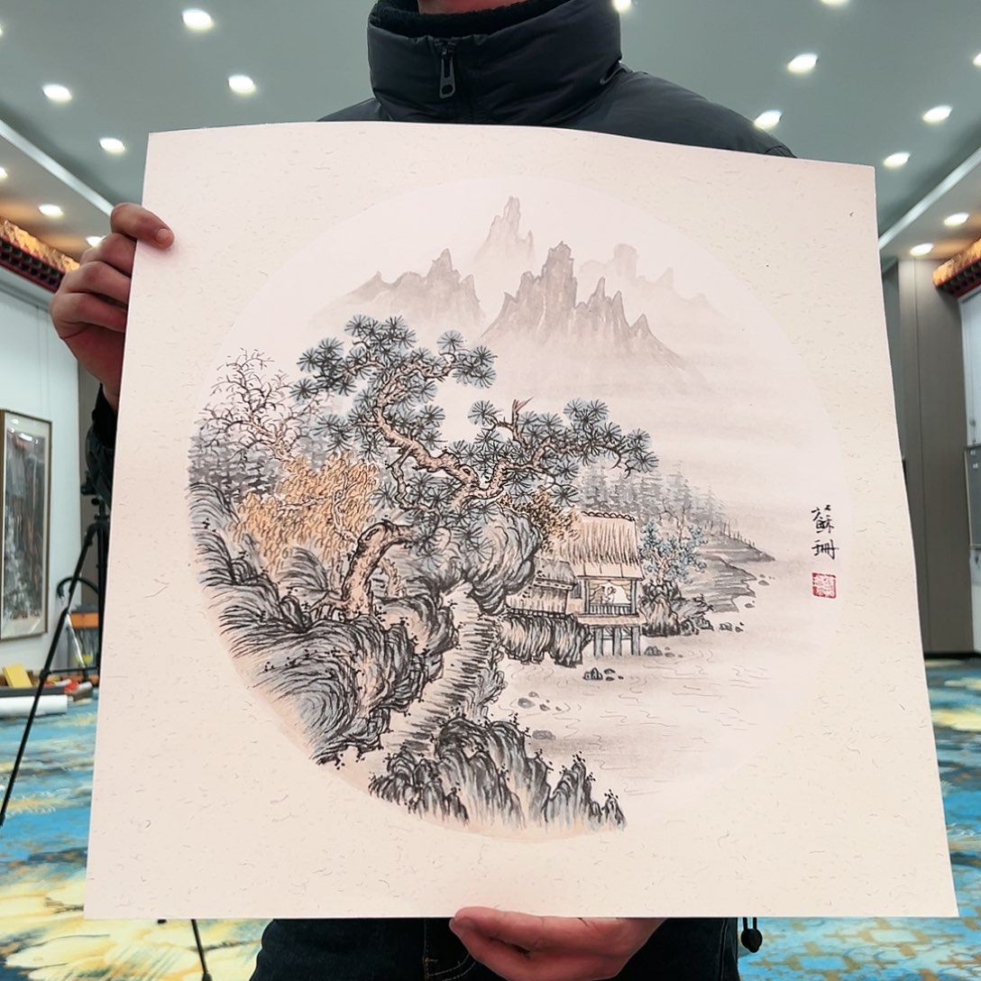 国画苏珊展览原作