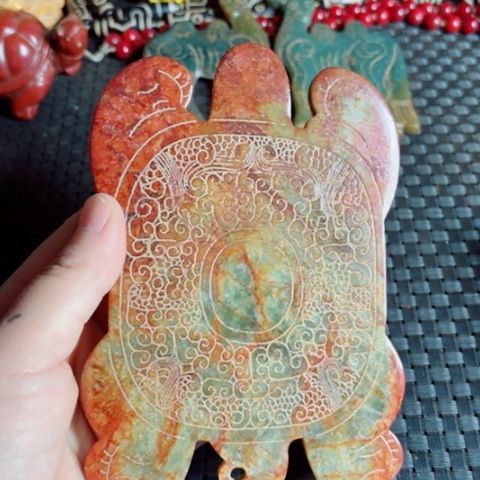 紫金钵盂菩提把件