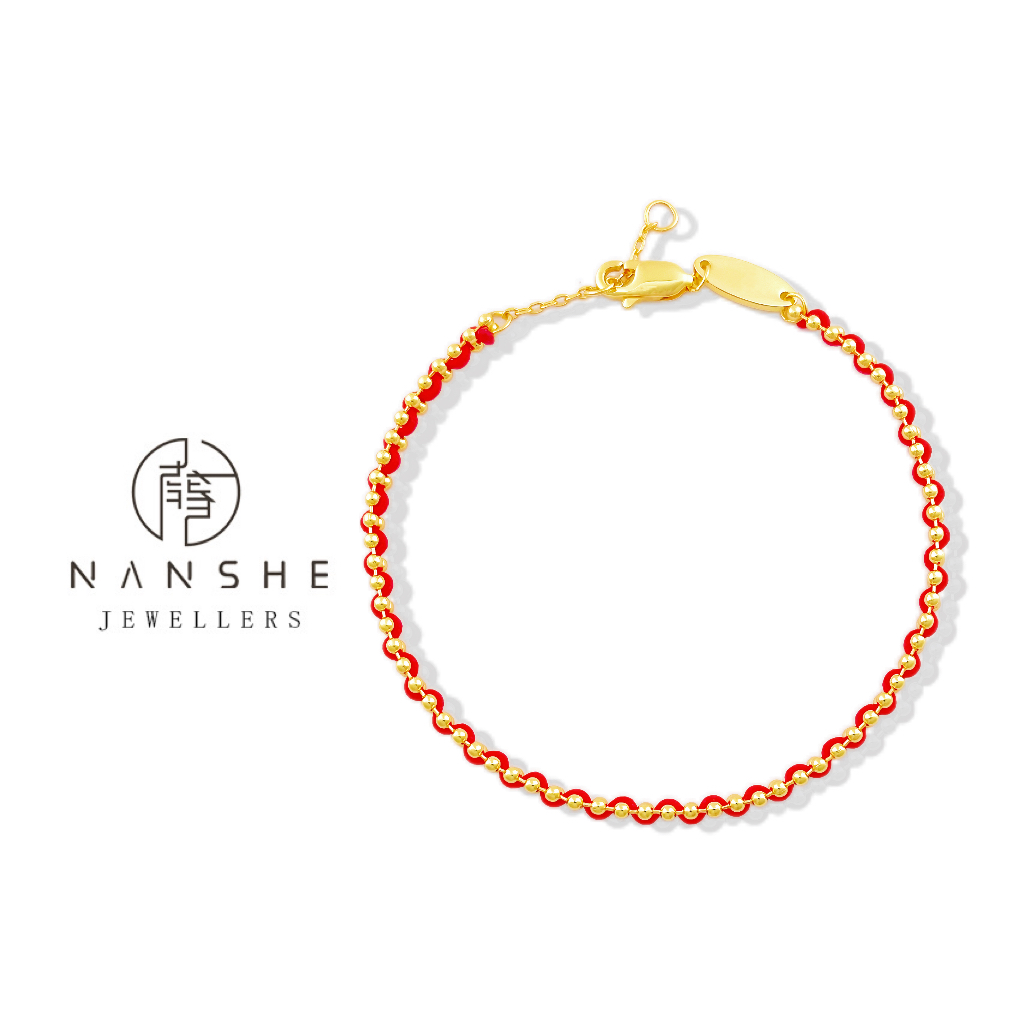 NANSHE/南奢 轻奢红绳手链时尚气质百搭