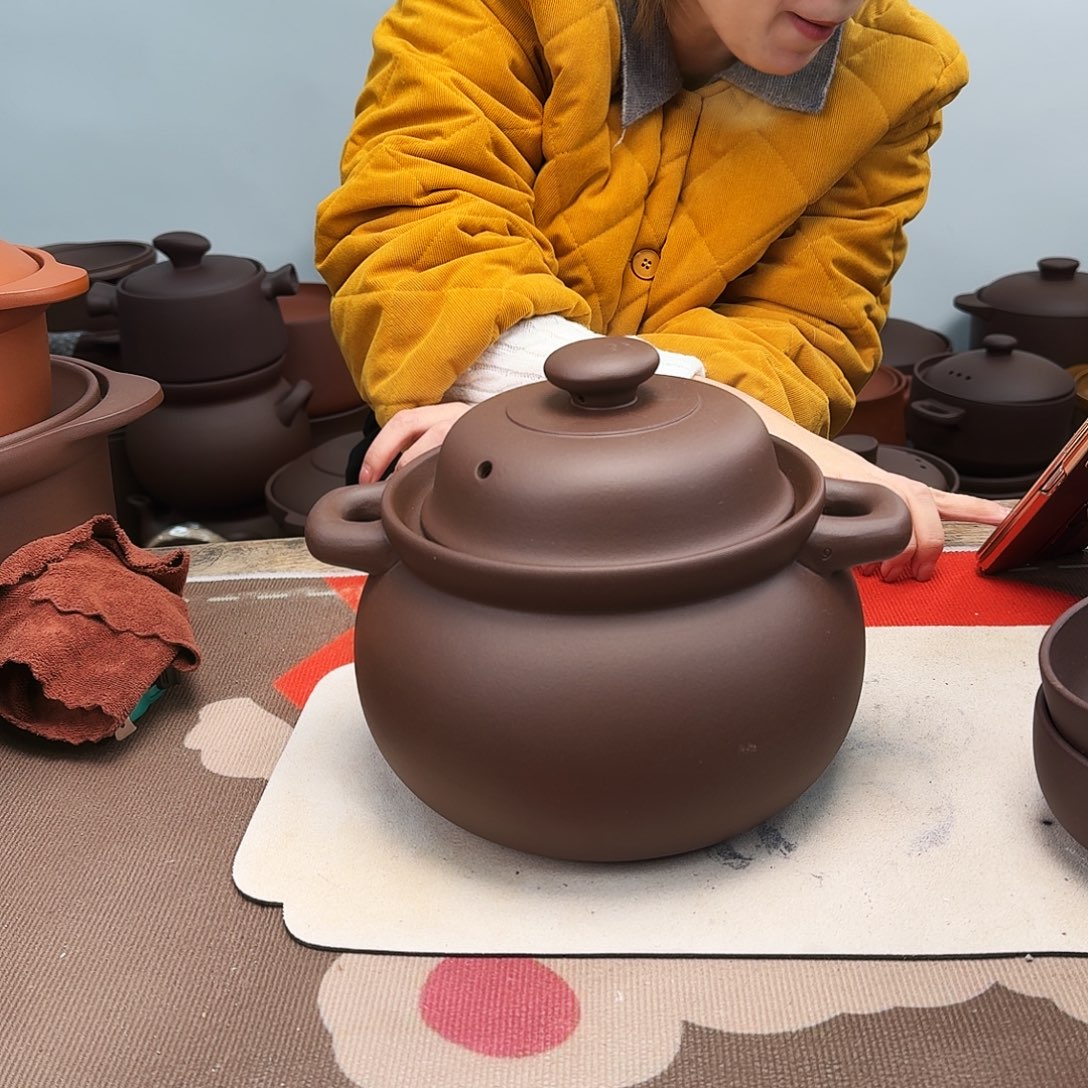 紫砂砂锅微瑕3升的