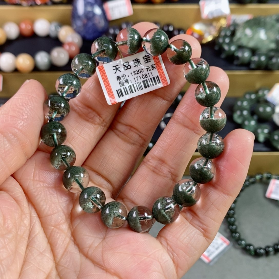 水晶手链未镶嵌绿幽灵手链1710811