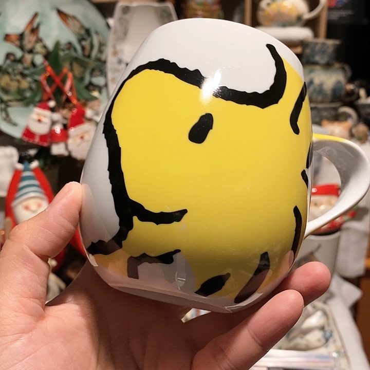 搪瓷史努比马克杯