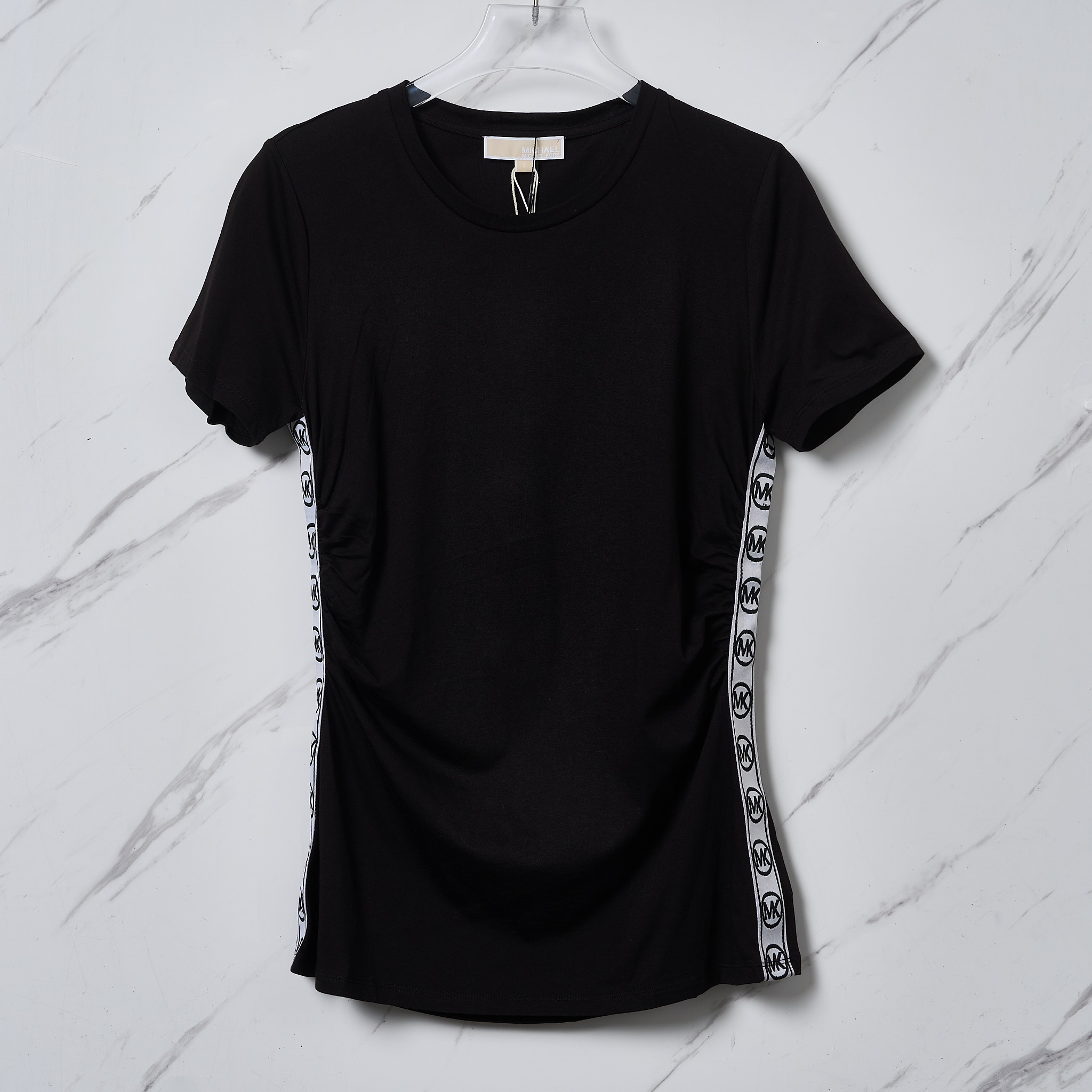 全新未使用 MICHAEL KORS/迈克高仕 【Jes专属】织带T恤MKGU00130