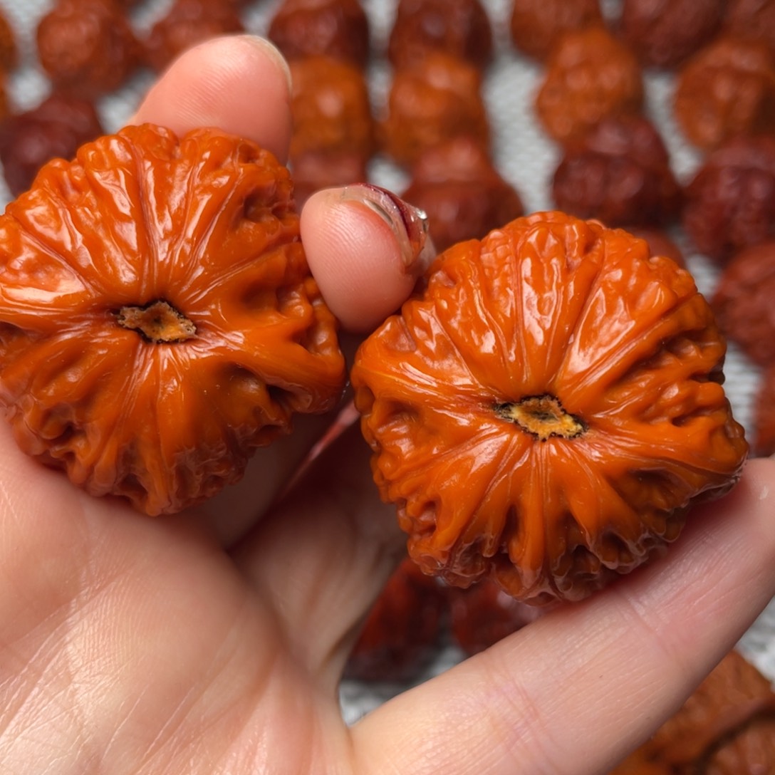 桃核吊坠文玩核桃 手把件 铁锤妹妹 41