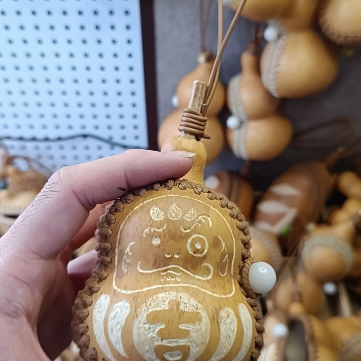 *****达摩花皮葫芦收纳包