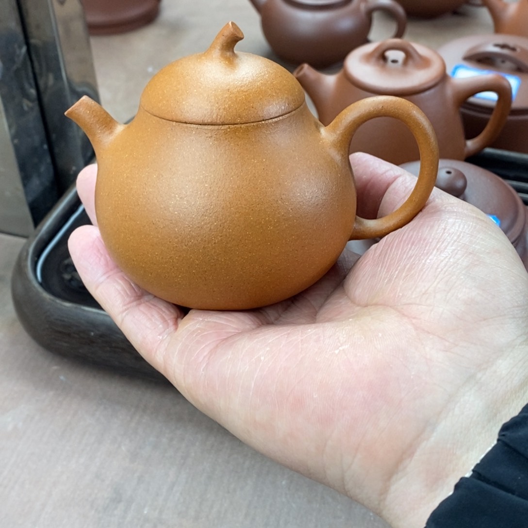 紫砂茶壶满****生紫砂壶茄瓜