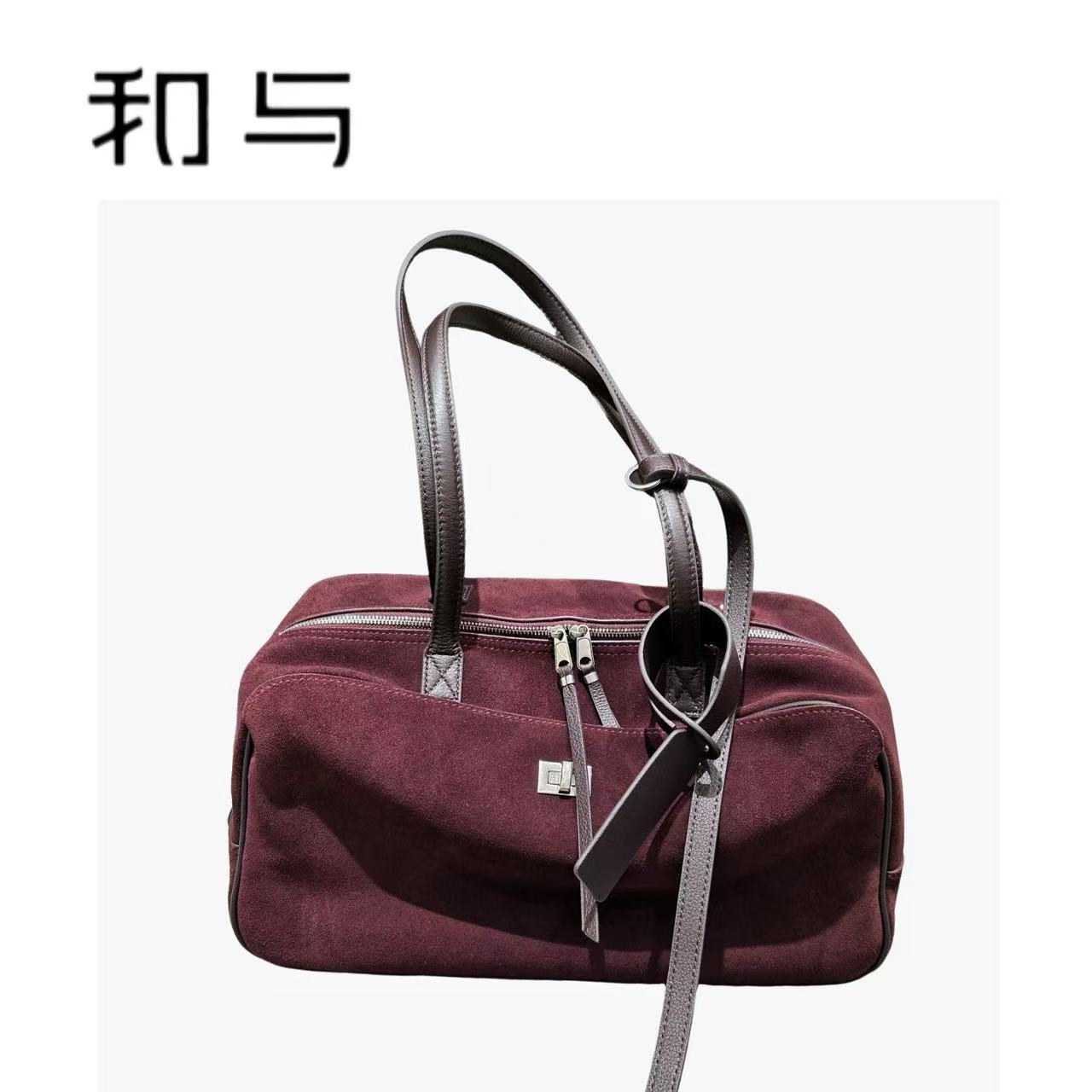 磨砂单肩单肩包简约风腋下小众横式耐脏手提包3988