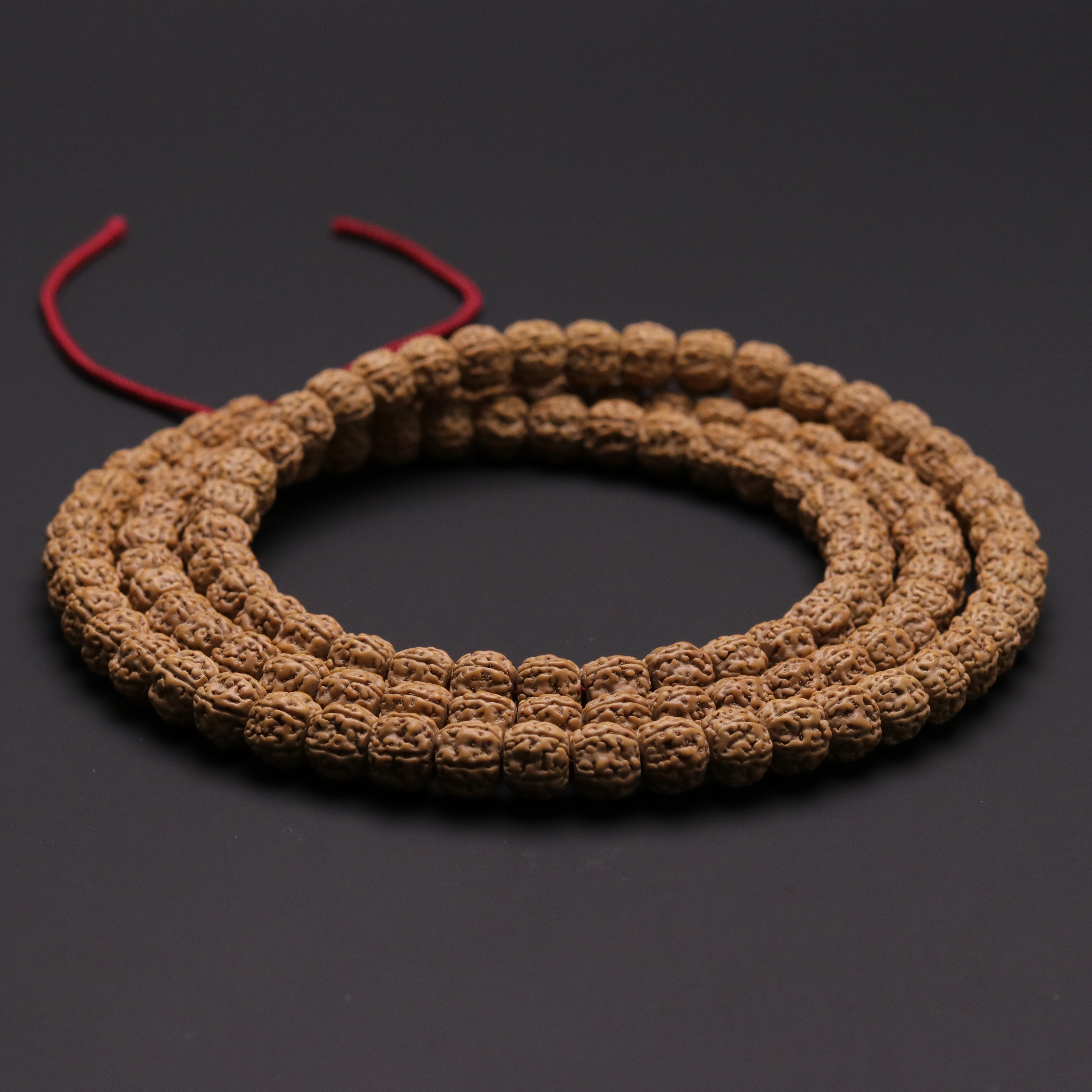 S5607-1【纯血一代龙】精配藏式盘龙纹小金刚文玩108长串(送工具)