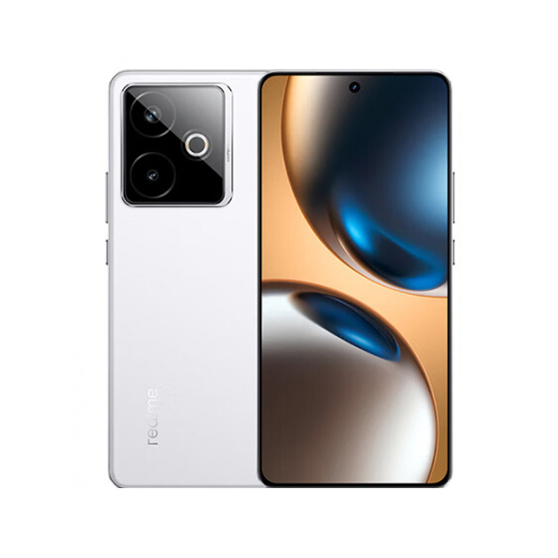 95新 realme/真我 GT7 石墨烯•雪 12+256GB 带包装配件 100%电池
