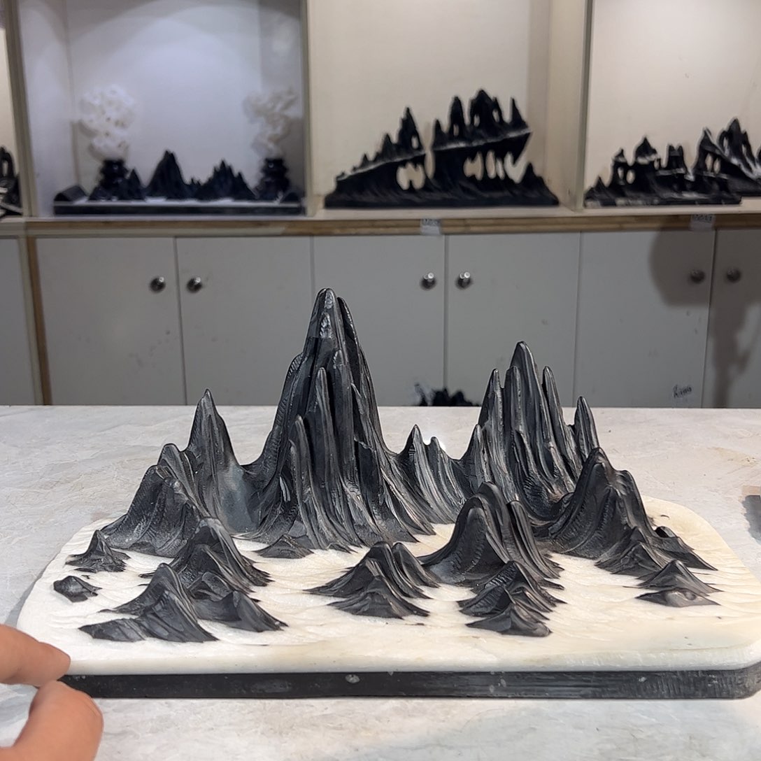 灵璧奇石博览会摆件