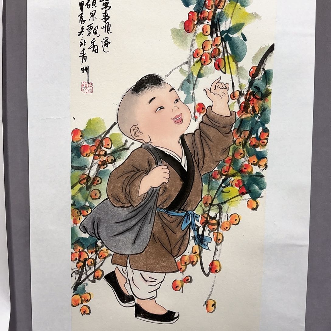 国画国画纯手绘作品请放心去藏
