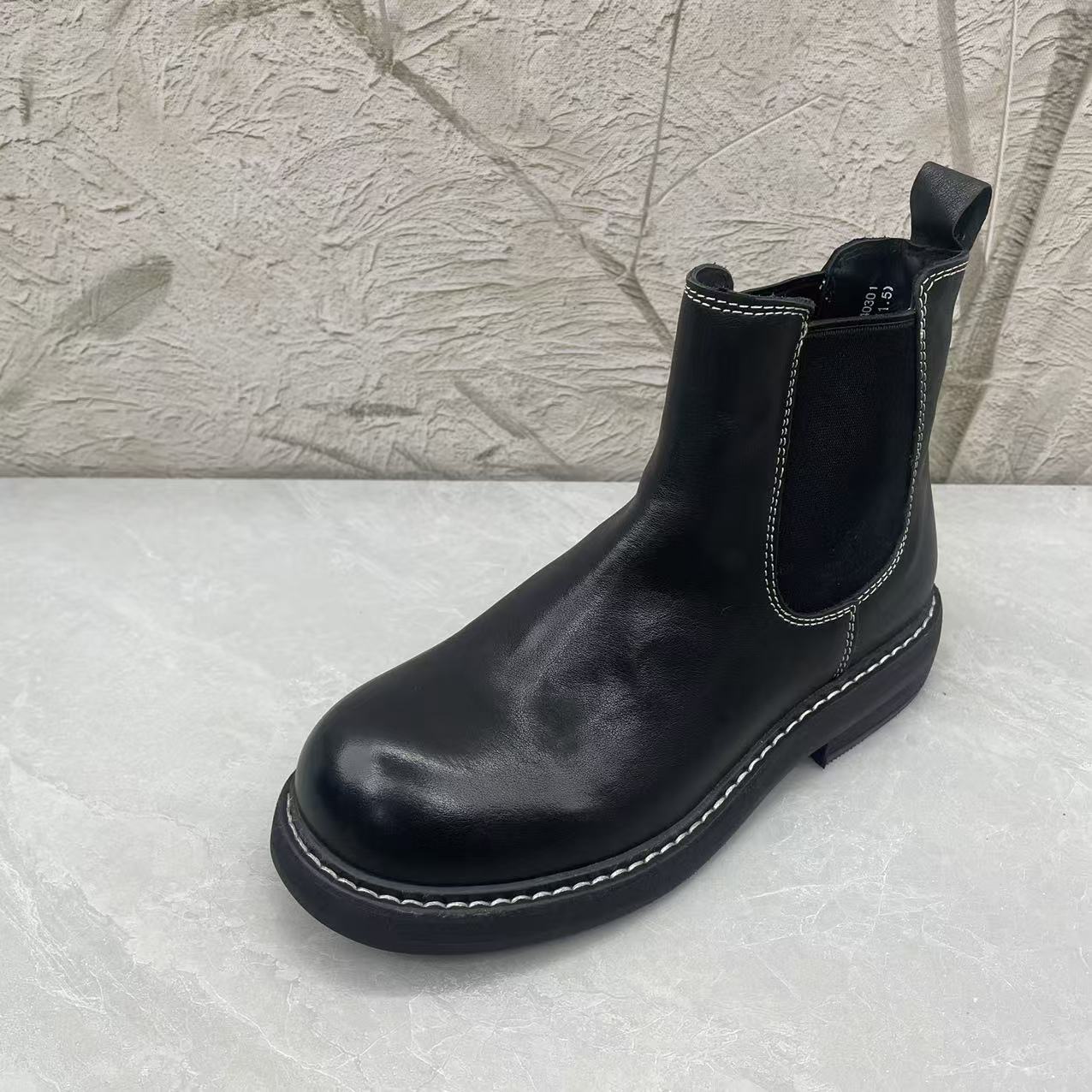 短靴女女靴子（牛皮）40301 