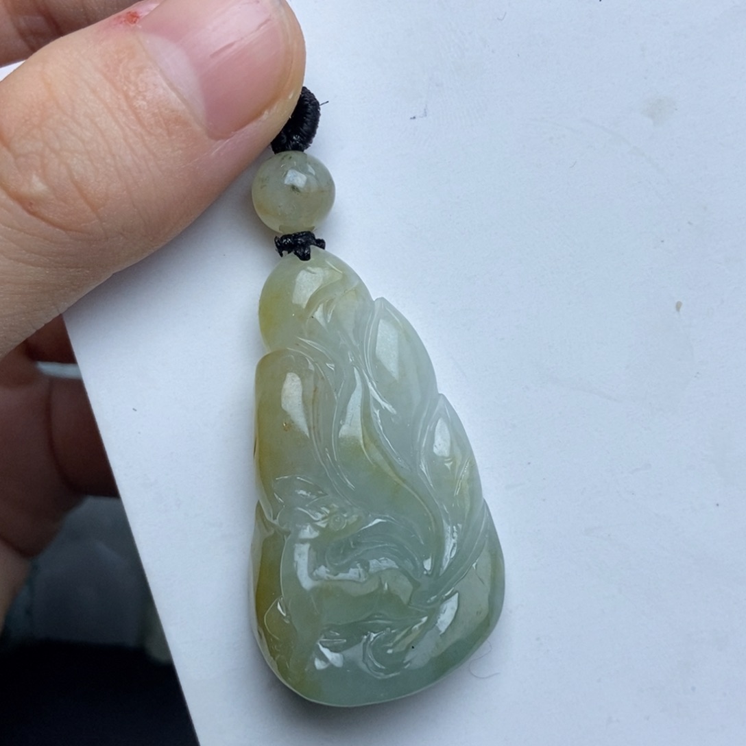 未镶嵌定制翡翠九尾